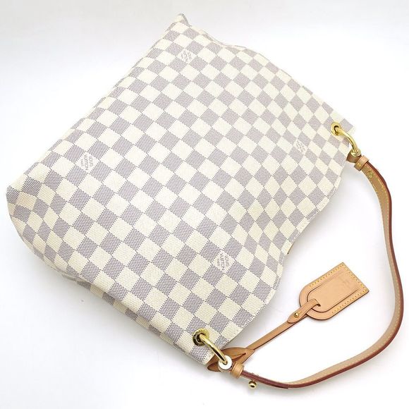 Louis Vuitton Damier Azur Graceful PM Tote - Picture 3 of 8